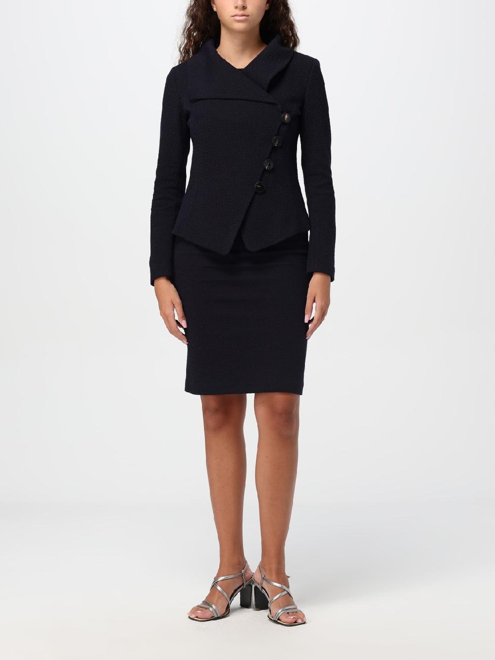 Giglio Abito Emporio Armani In Lana Stretch