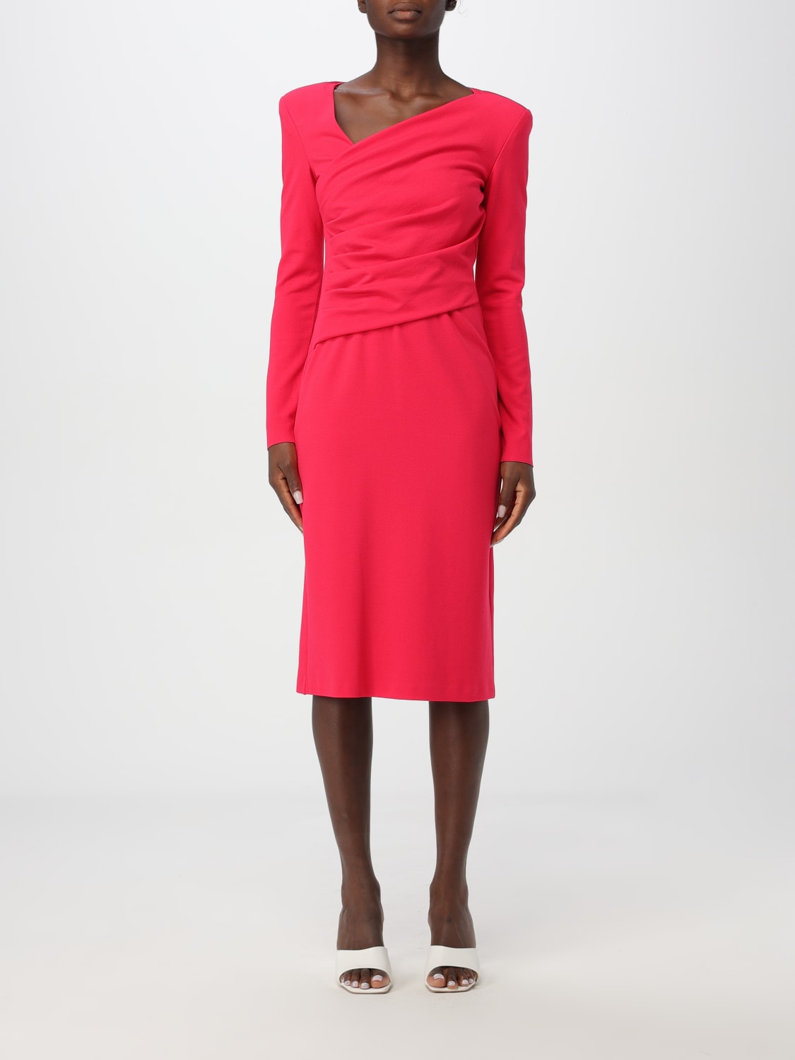 Giglio Abito Emporio Armani in misto viscosa