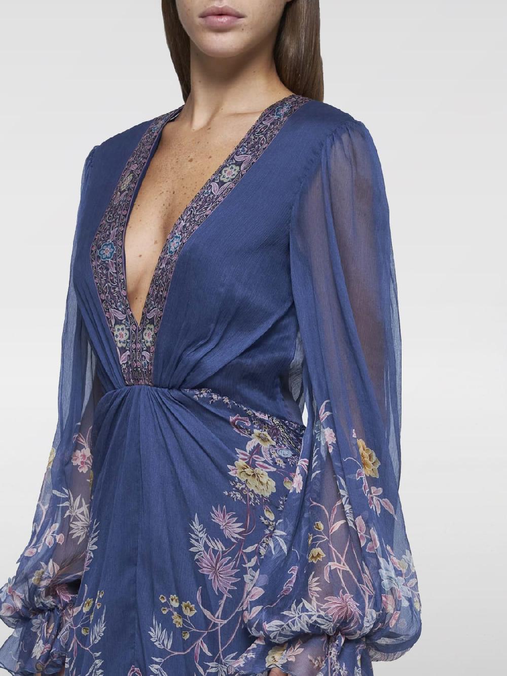 Giglio Abito Etro In Seta Stampata