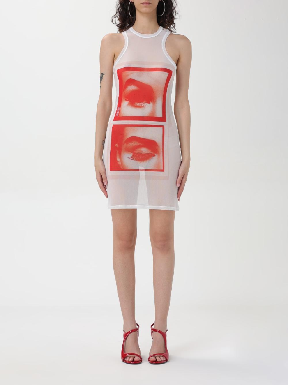 Giglio Abito Eyes and Lips Jean Paul Gaultier
