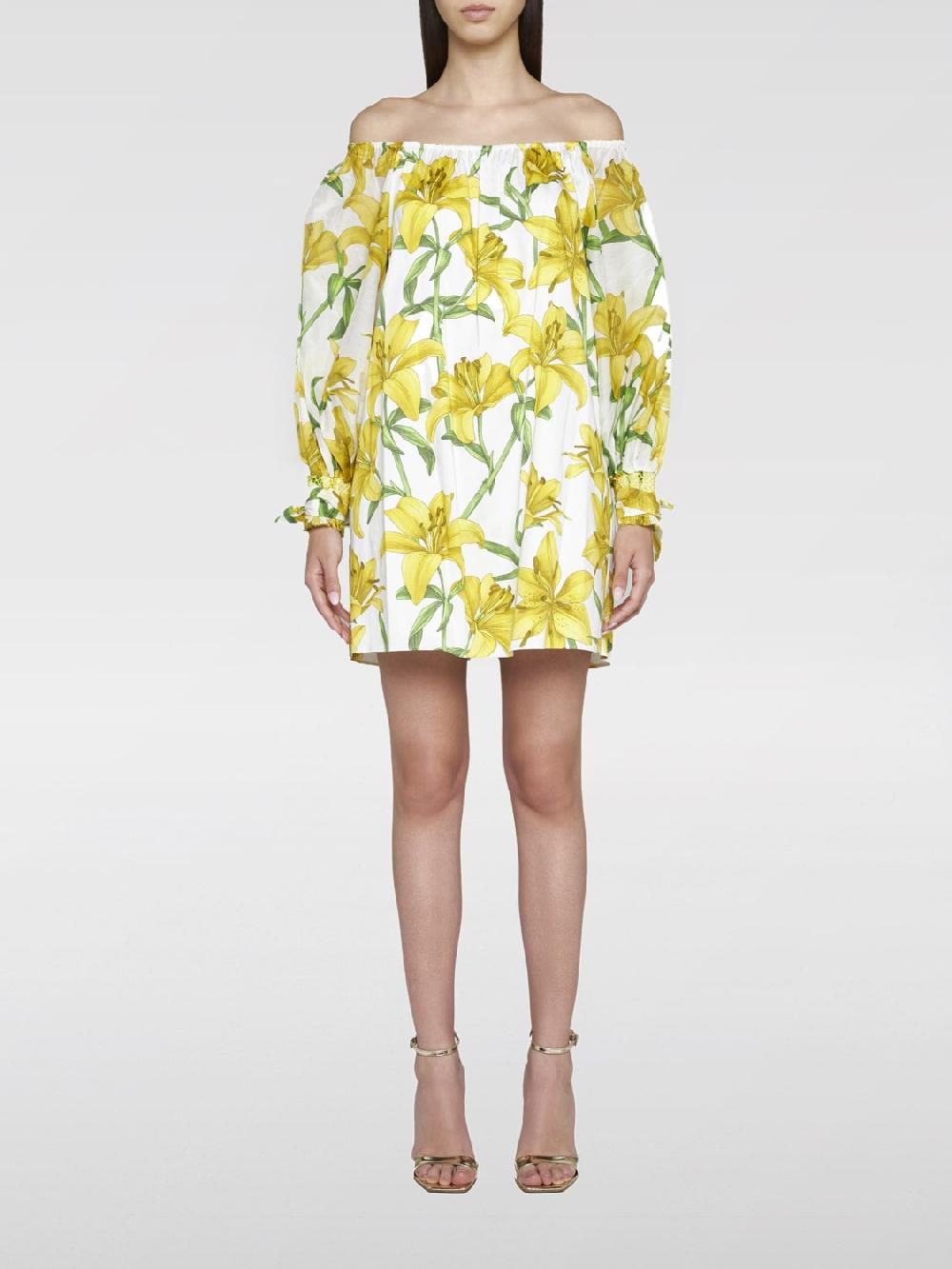 Giglio Abito floreale Alice+Olivia in cotone