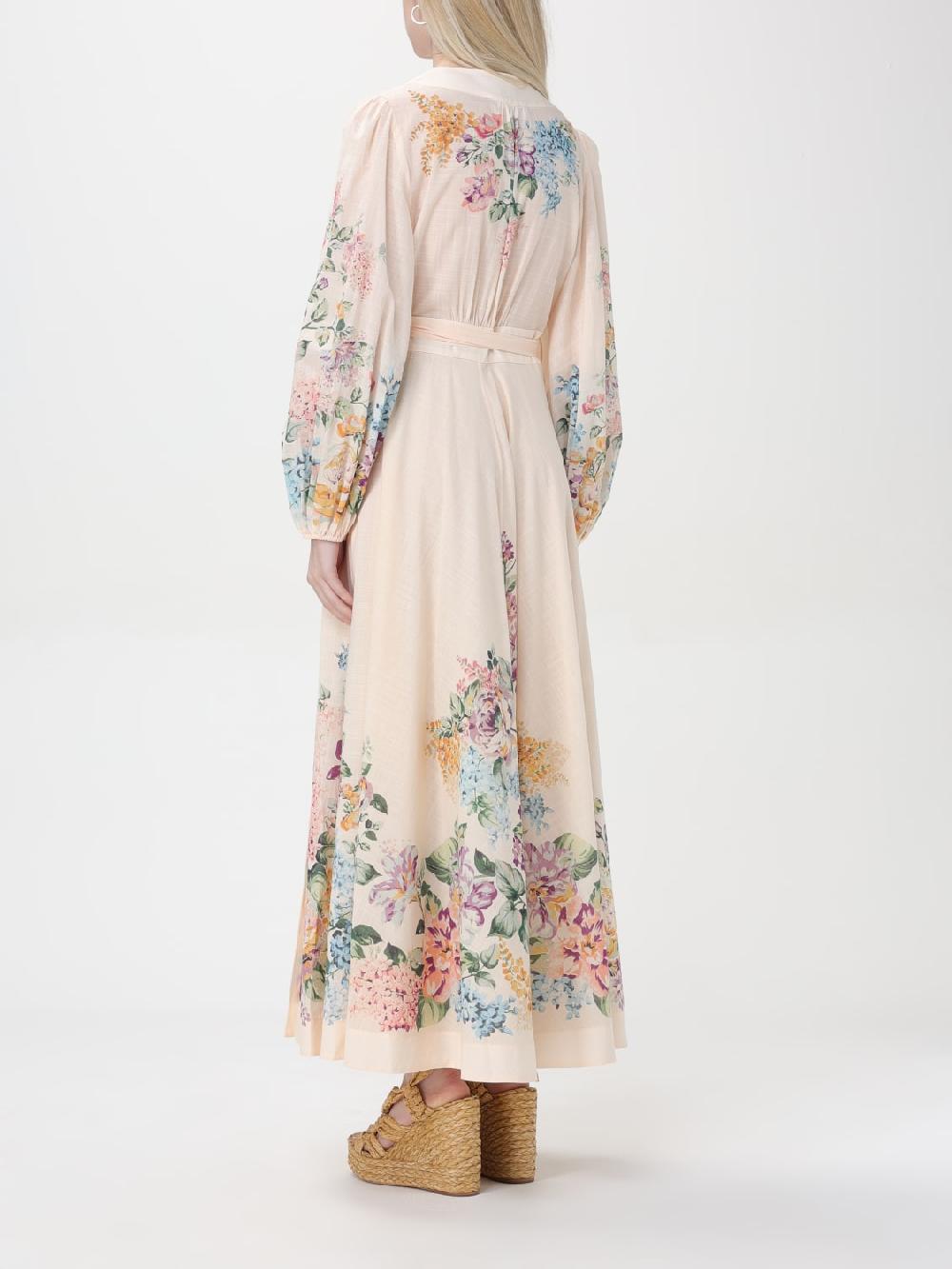 Giglio Abito Floreale Lungo Zimmermann