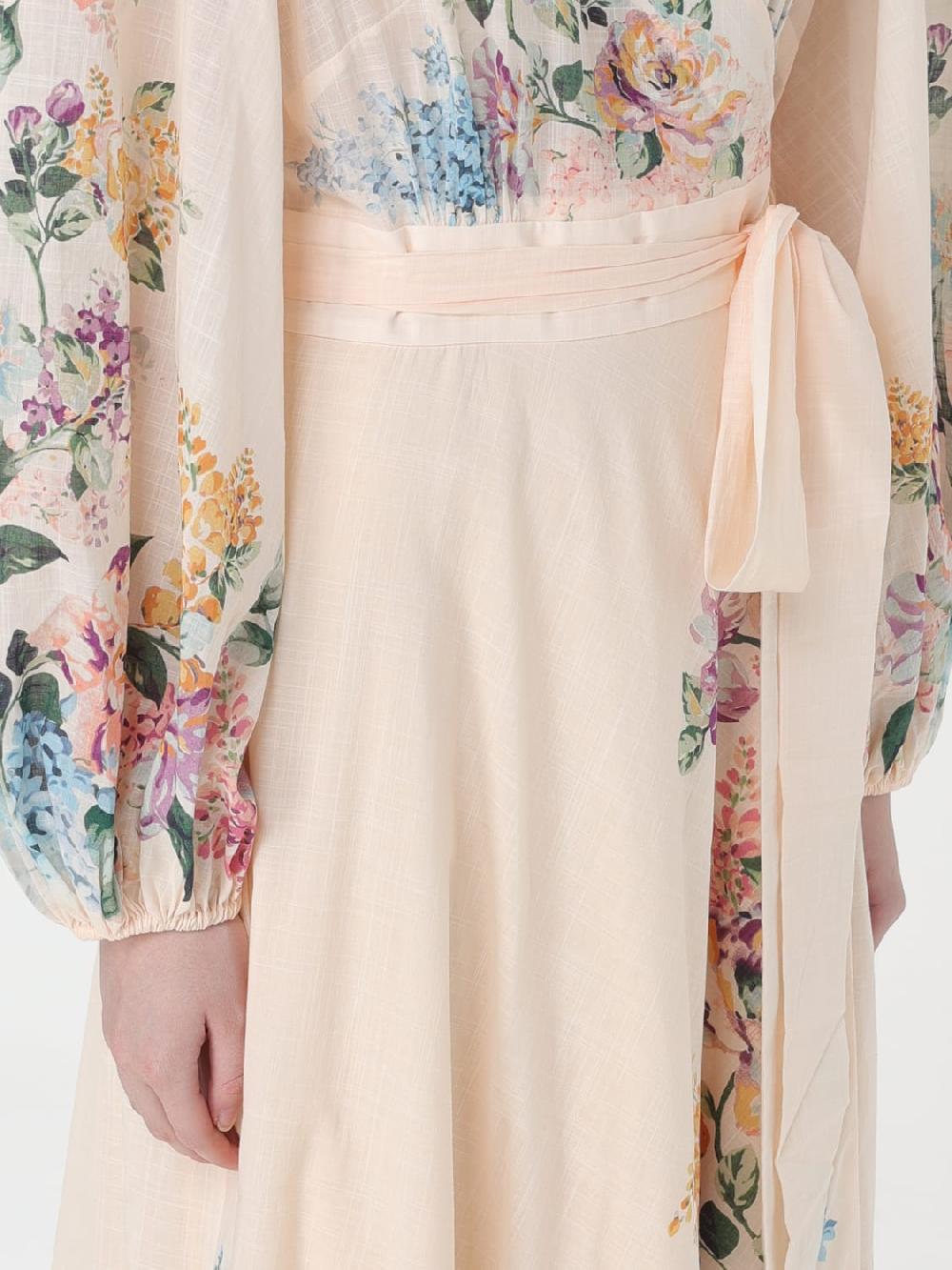 Giglio Abito Floreale Lungo Zimmermann