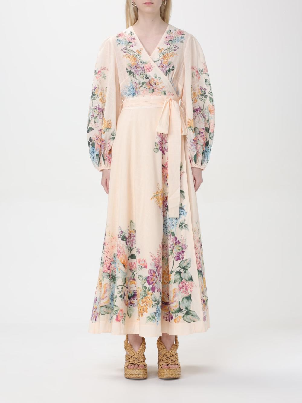 Giglio Abito floreale lungo Zimmermann