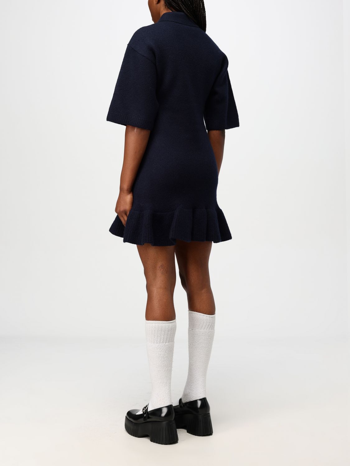 Giglio Abito Ganni In Lana