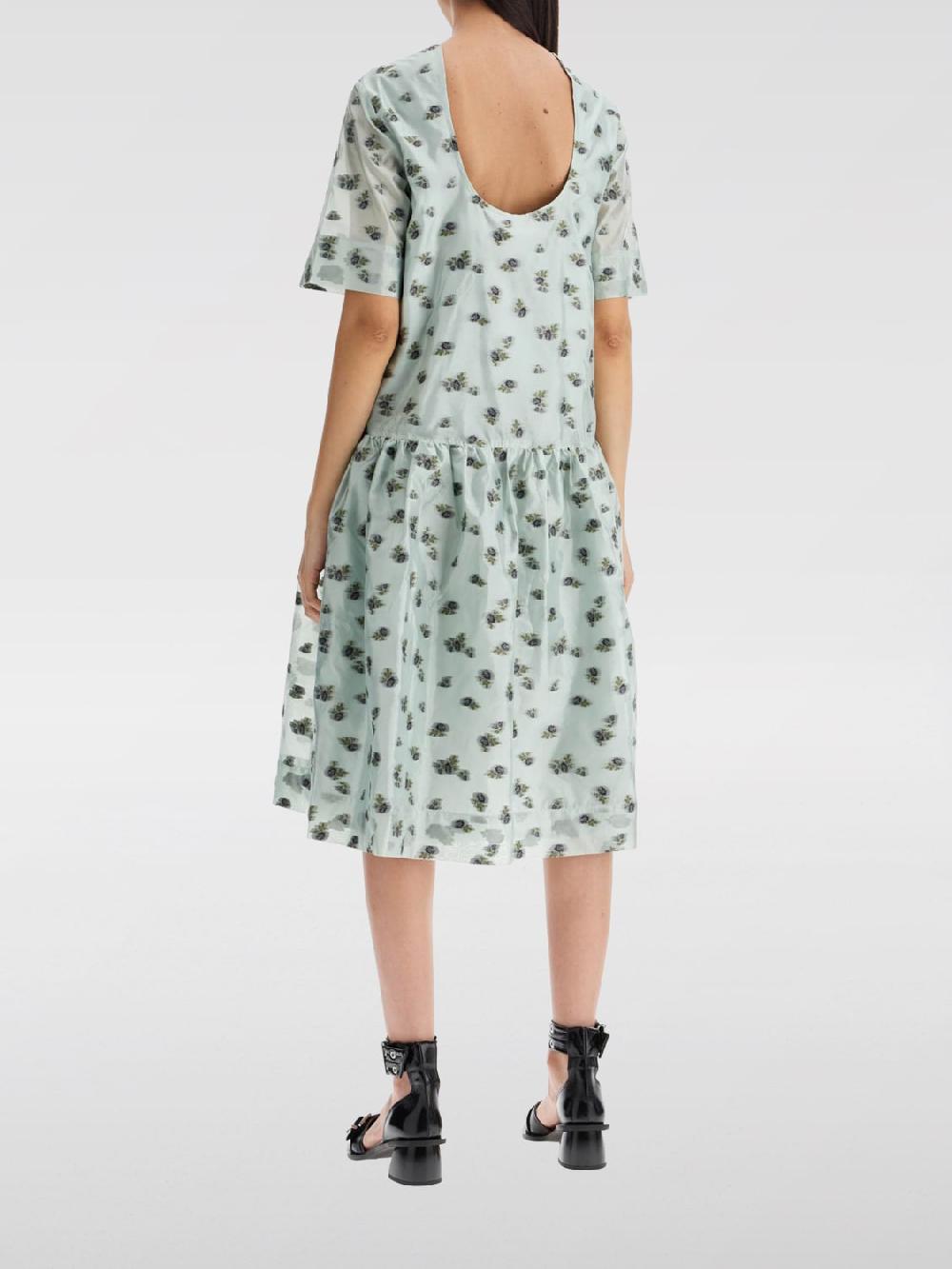 Giglio Abito Ganni In Tessuto Riciclato