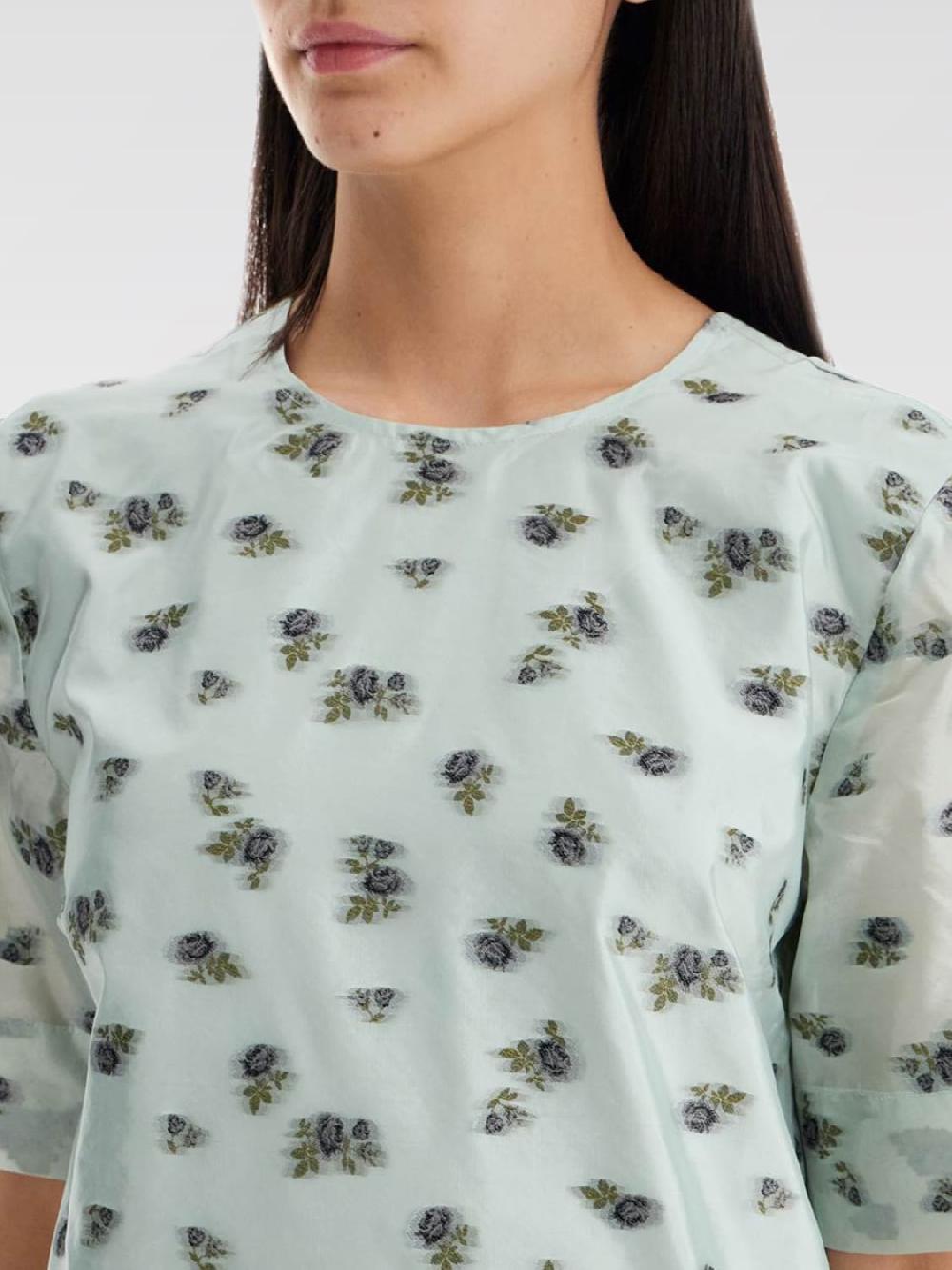 Giglio Abito Ganni In Tessuto Riciclato