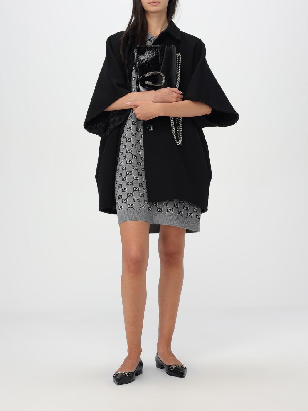 Giglio Abito Gucci In Lana Jacquard