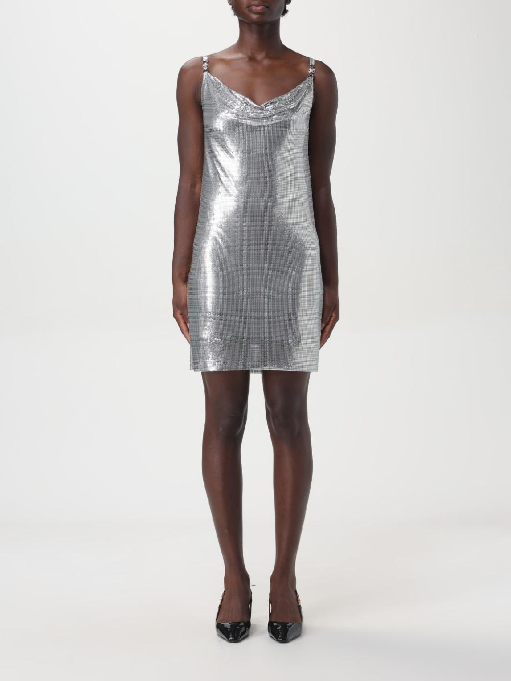 Giglio Abito in maglia di alluminio Versace