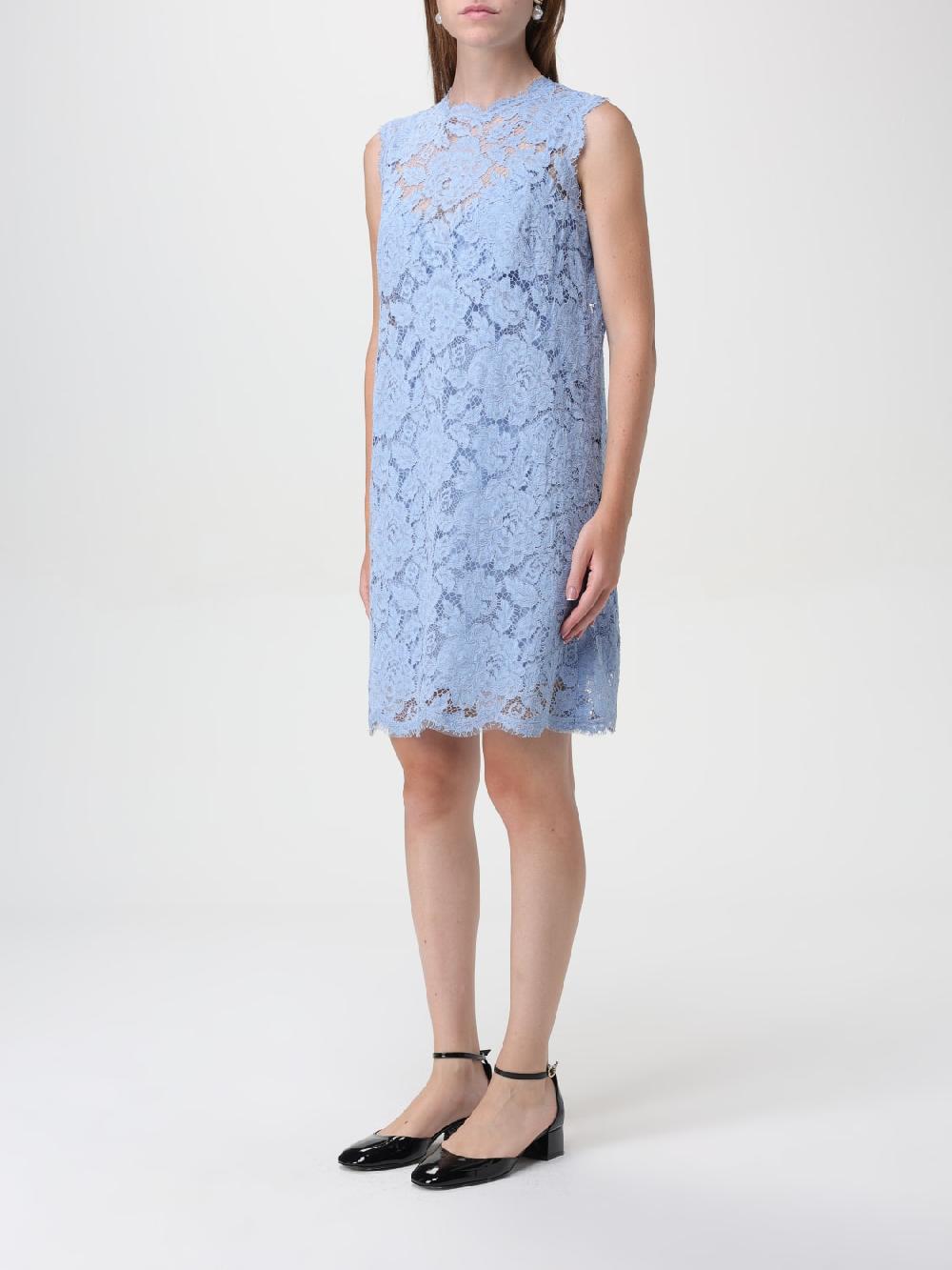 Giglio Abito In Pizzo Dolce & Gabbana