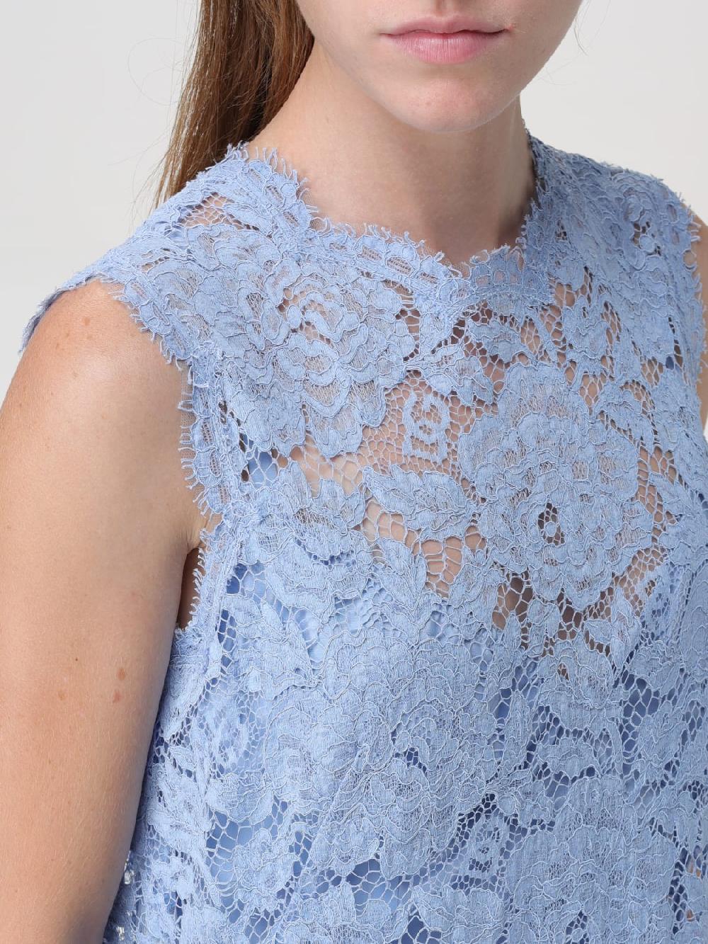 Giglio Abito In Pizzo Dolce & Gabbana