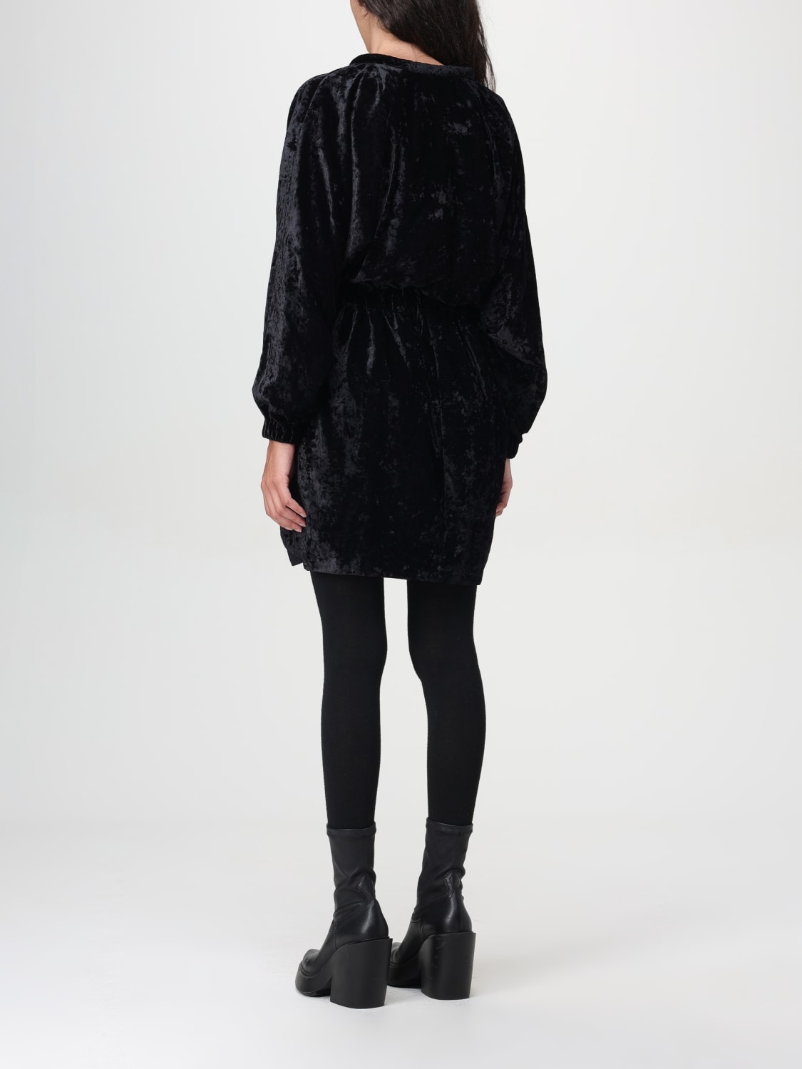 Giglio Abito In Velluto Isabel Marant