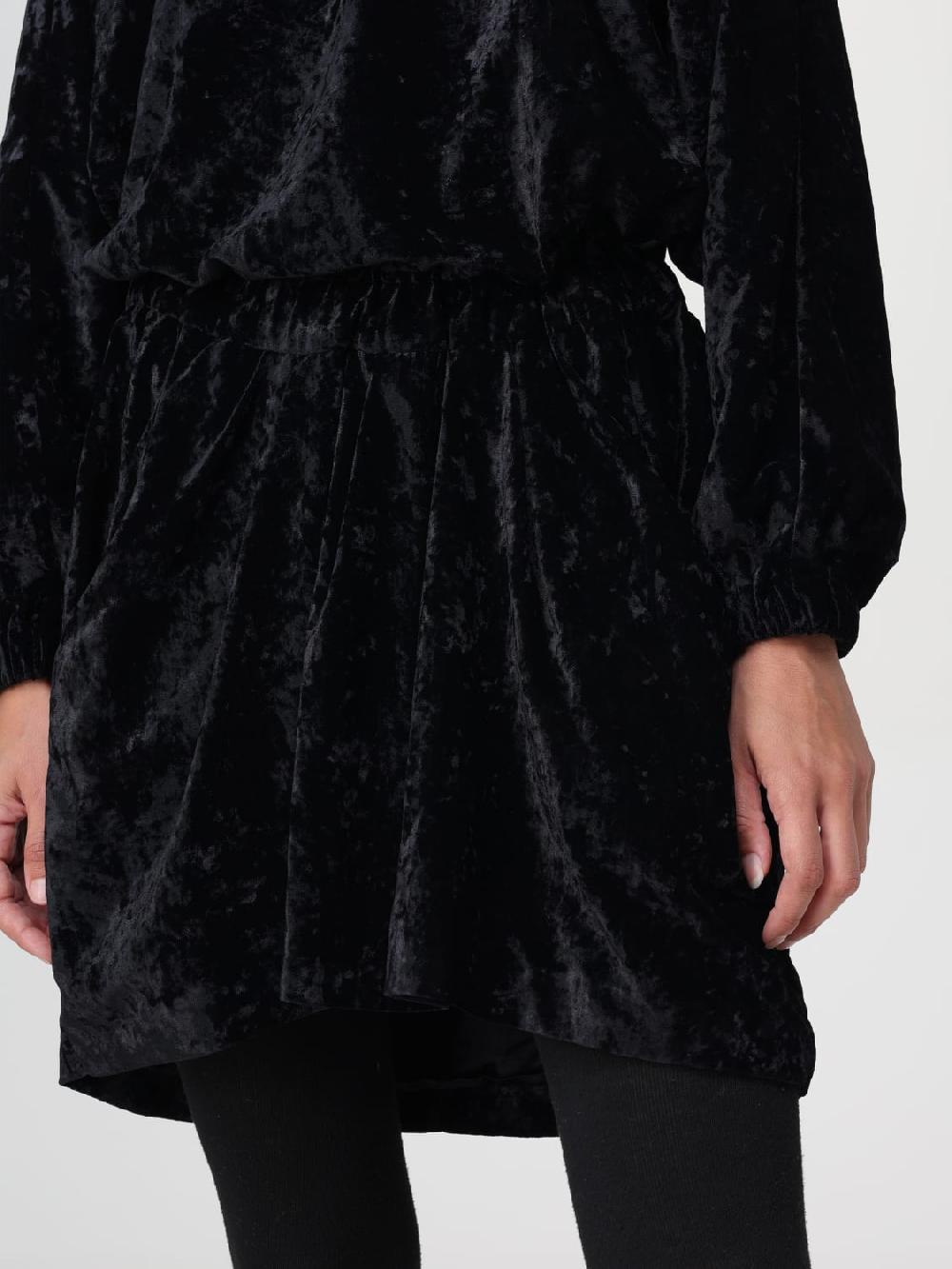 Giglio Abito In Velluto Isabel Marant