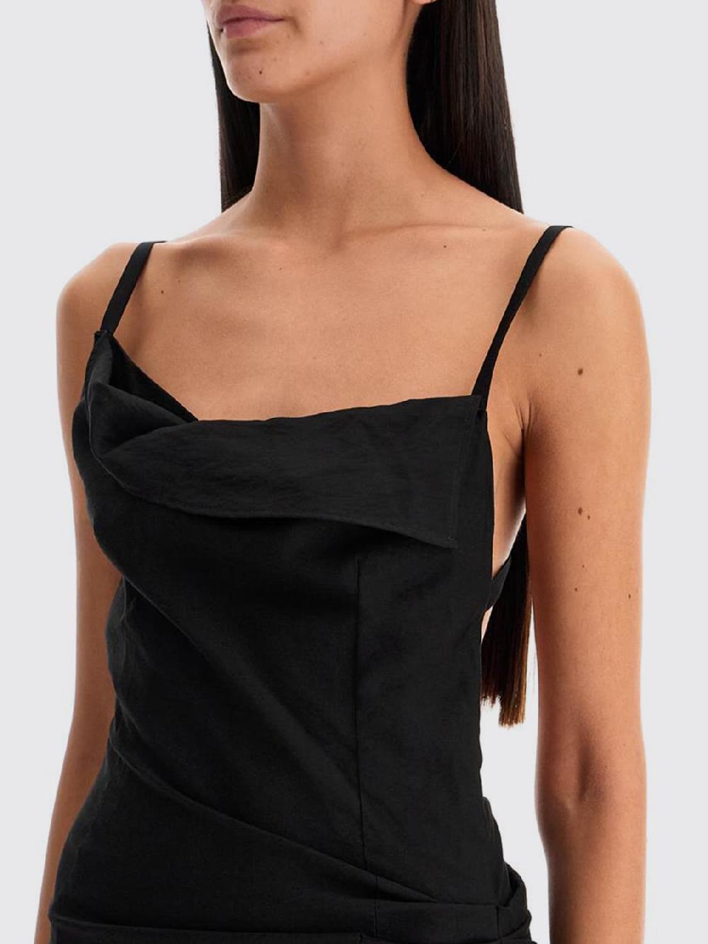 Giglio Abito Jacquemus In Viscosa Stretch