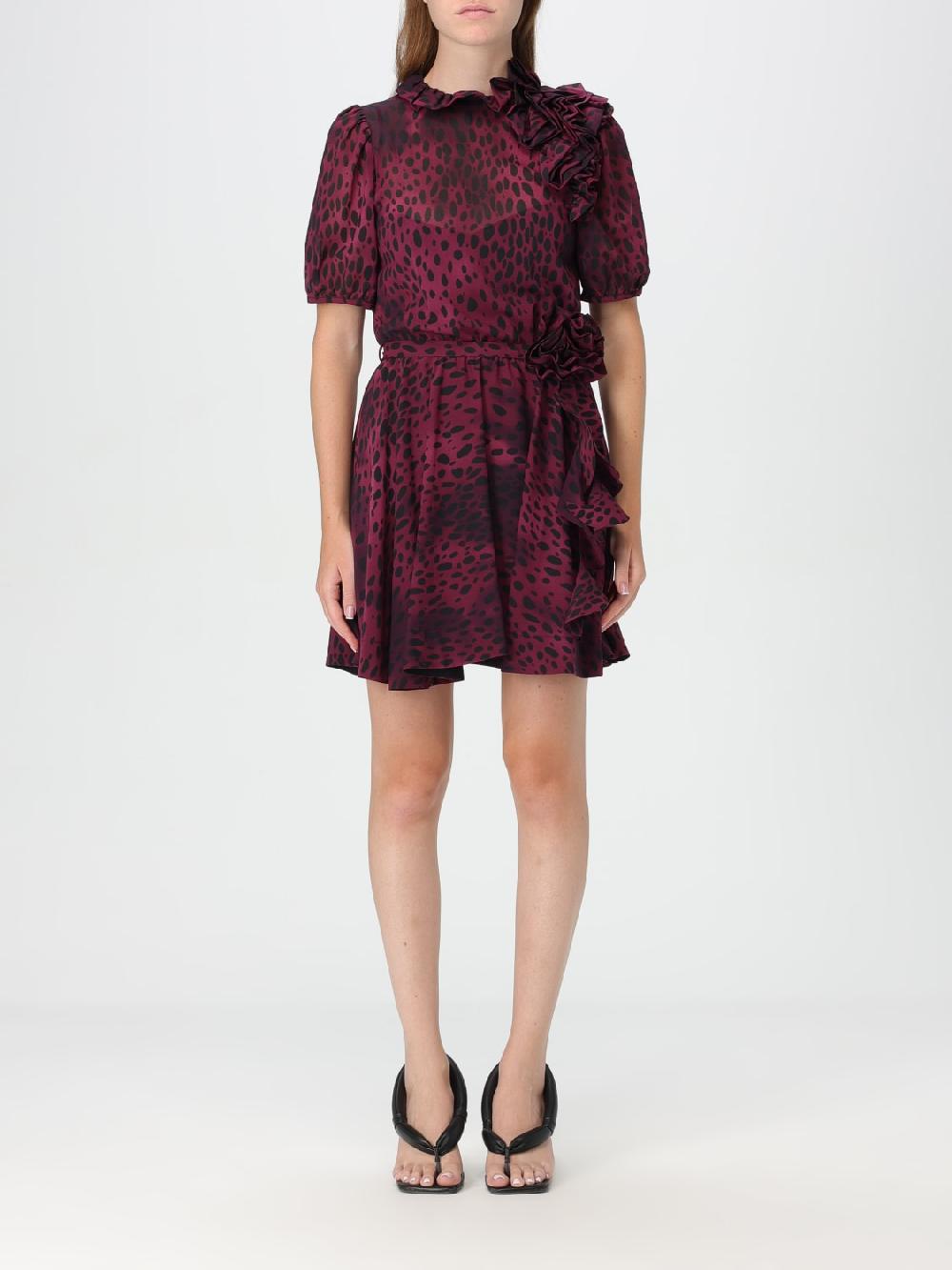 Giglio Abito leopardato Pinko in georgette