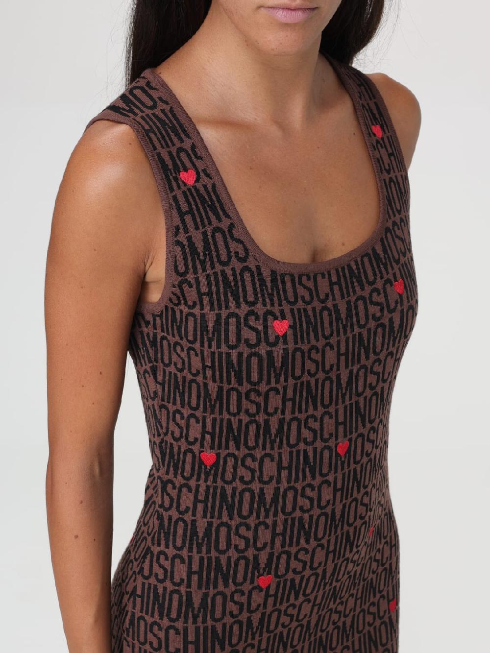 Giglio Abito Logato Moschino Couture