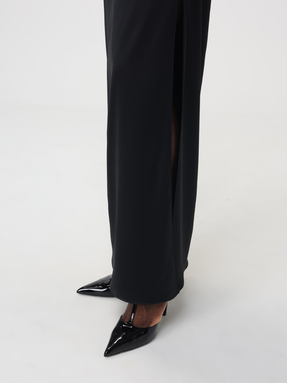 Giglio Abito Lungo Del Core Asimmetrico