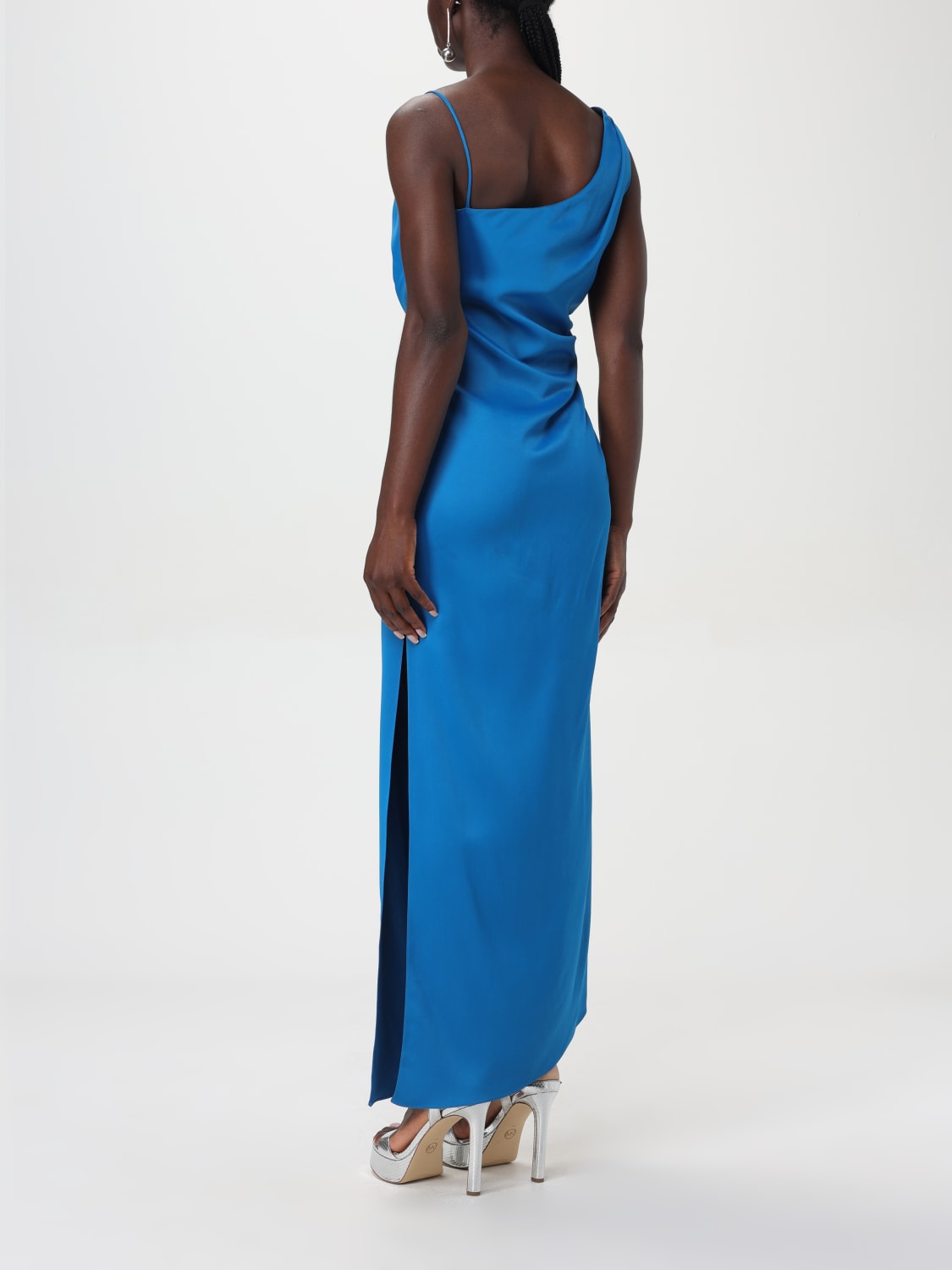 Giglio Abito Lungo Del Core Asimmetrico