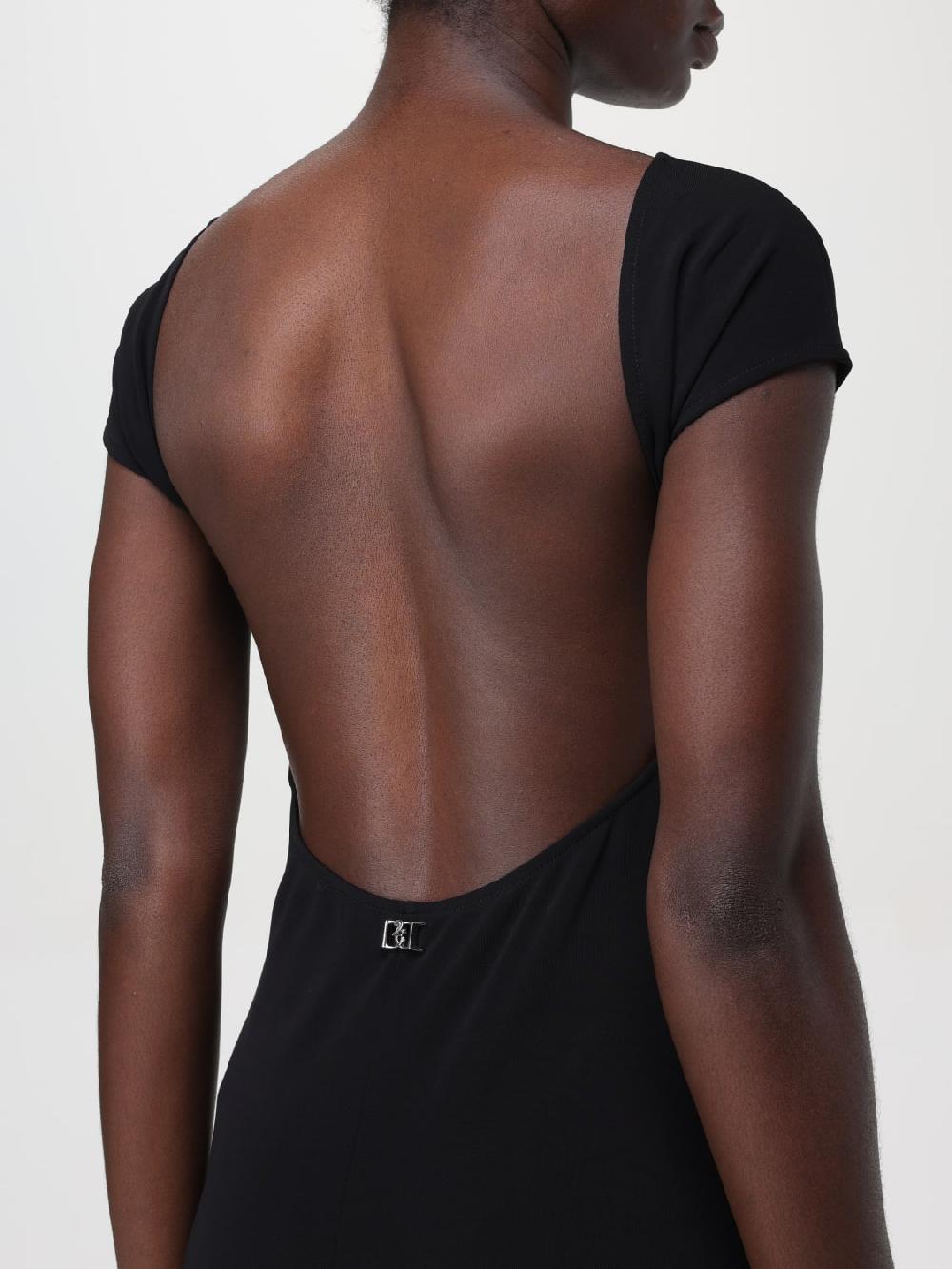 Giglio Abito Lungo Dsquared2 In Jersey