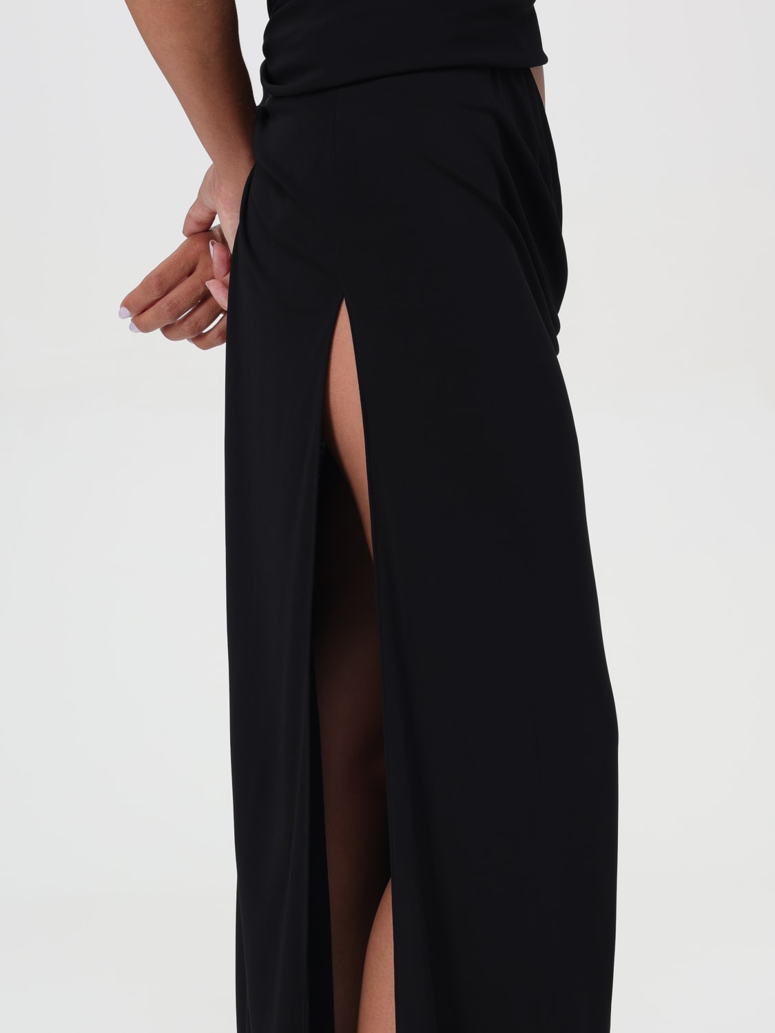 Giglio Abito Lungo E Drappeggiato Dsquared2
