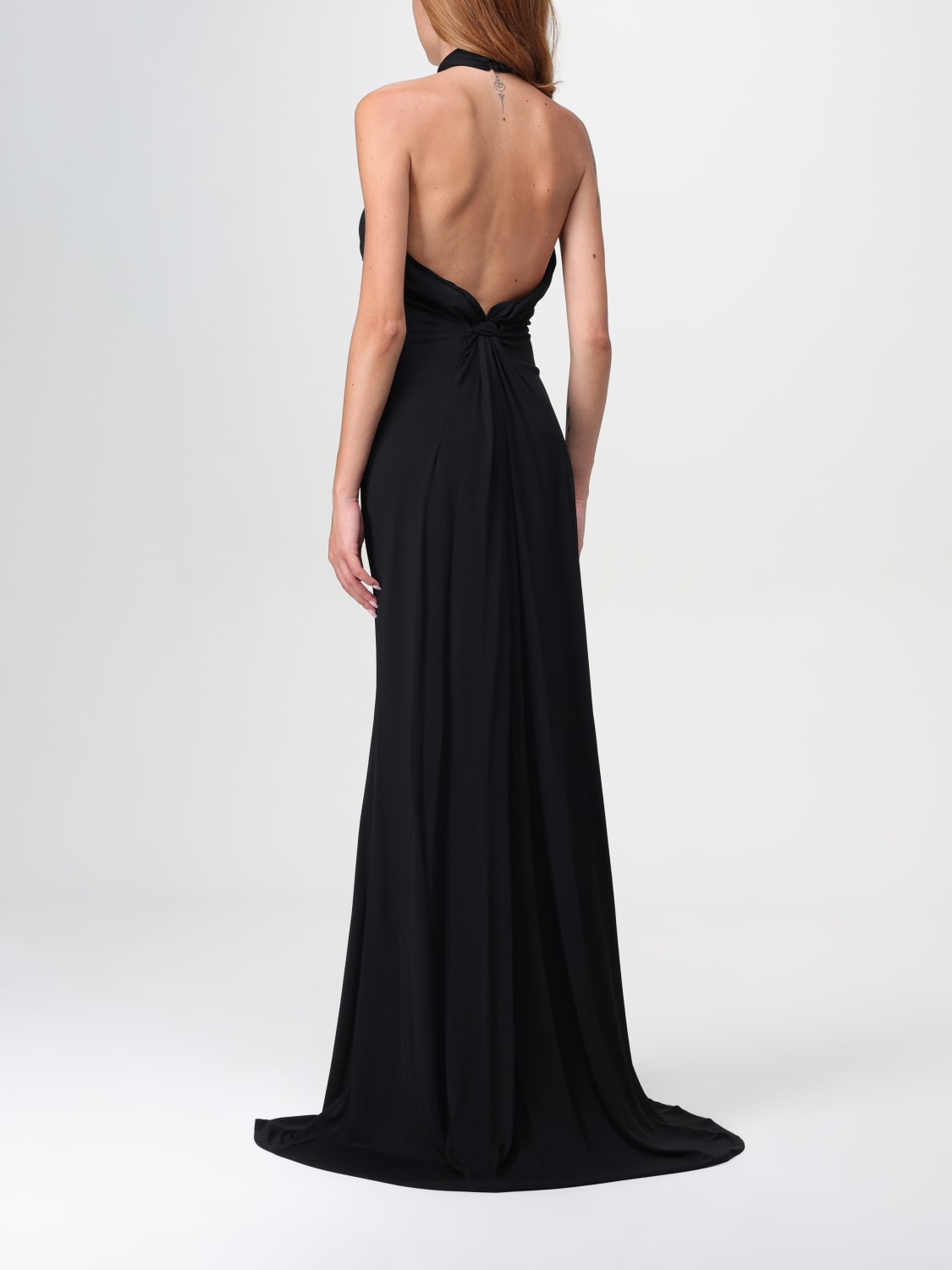 Giglio Abito Lungo In Jersey Elisabetta Franchi