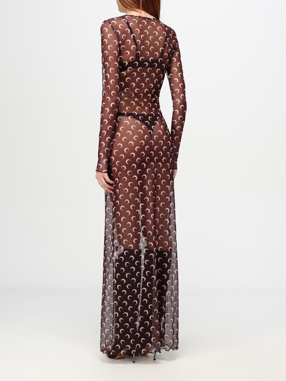 Giglio Abito Lungo Marine Serre Moon