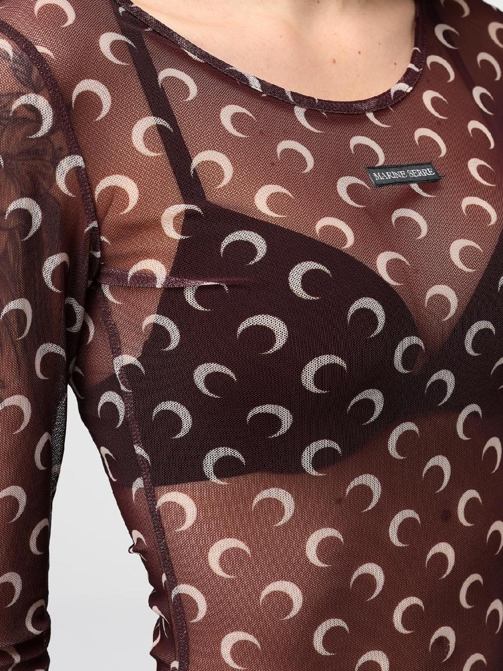 Giglio Abito Lungo Marine Serre Moon