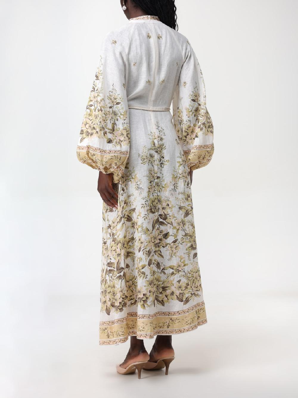 Giglio Abito Lungo Zimmermann In Lino