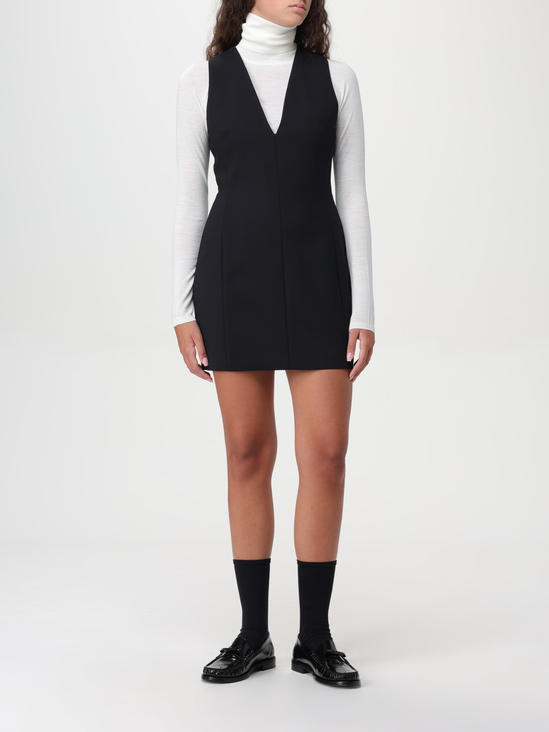 Giglio Abito Max Mara In Lana Stretch