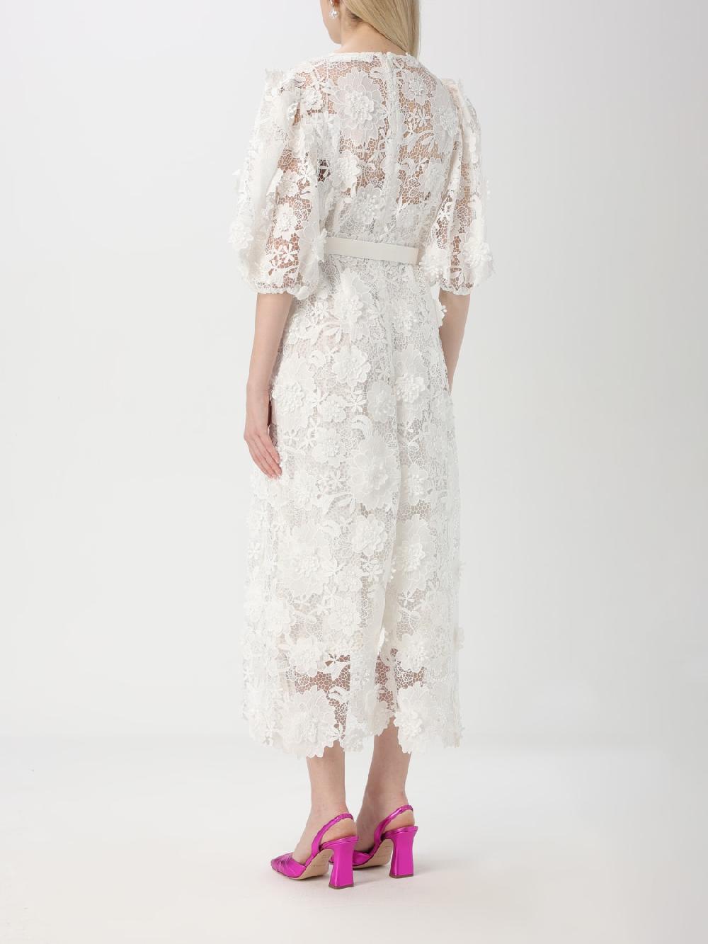 Giglio Abito Midi Halliday Lace Flower Zimmermann