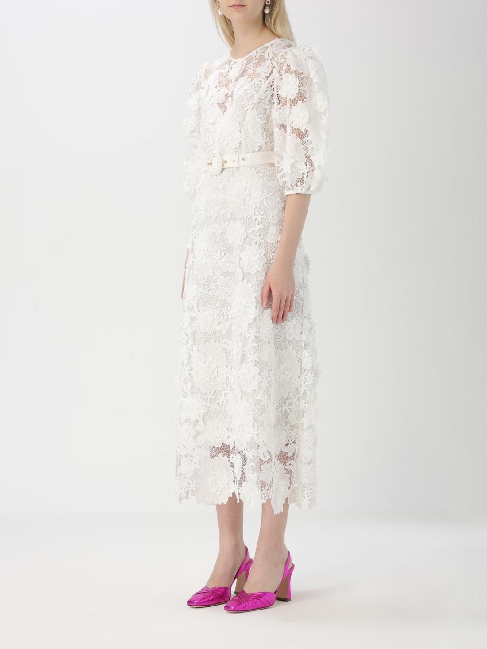 Giglio Abito Midi Halliday Lace Flower Zimmermann