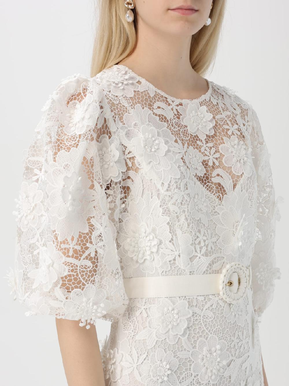 Giglio Abito Midi Halliday Lace Flower Zimmermann