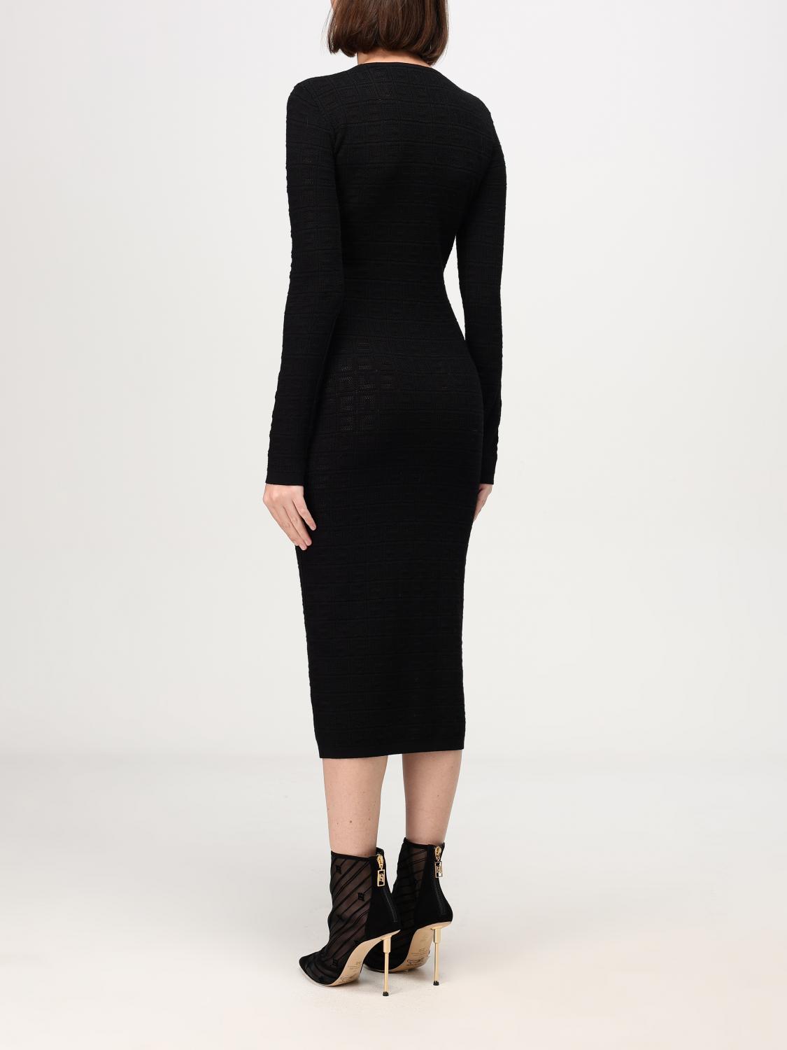 Giglio Abito Midi In Viscosa Elisabetta Franchi