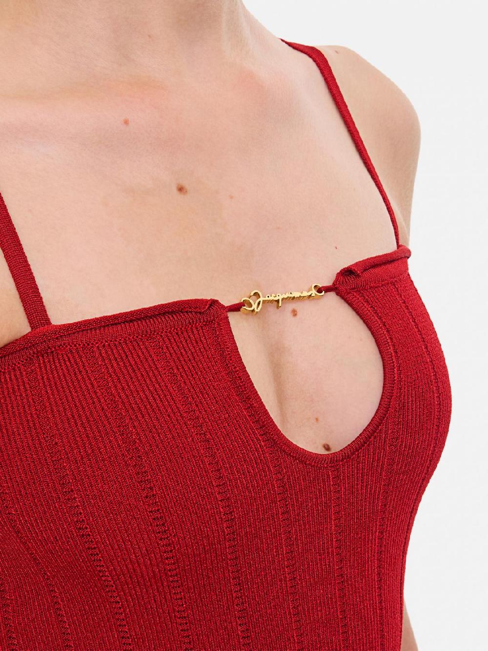 Giglio Abito Midi Jacquemus In Viscosa