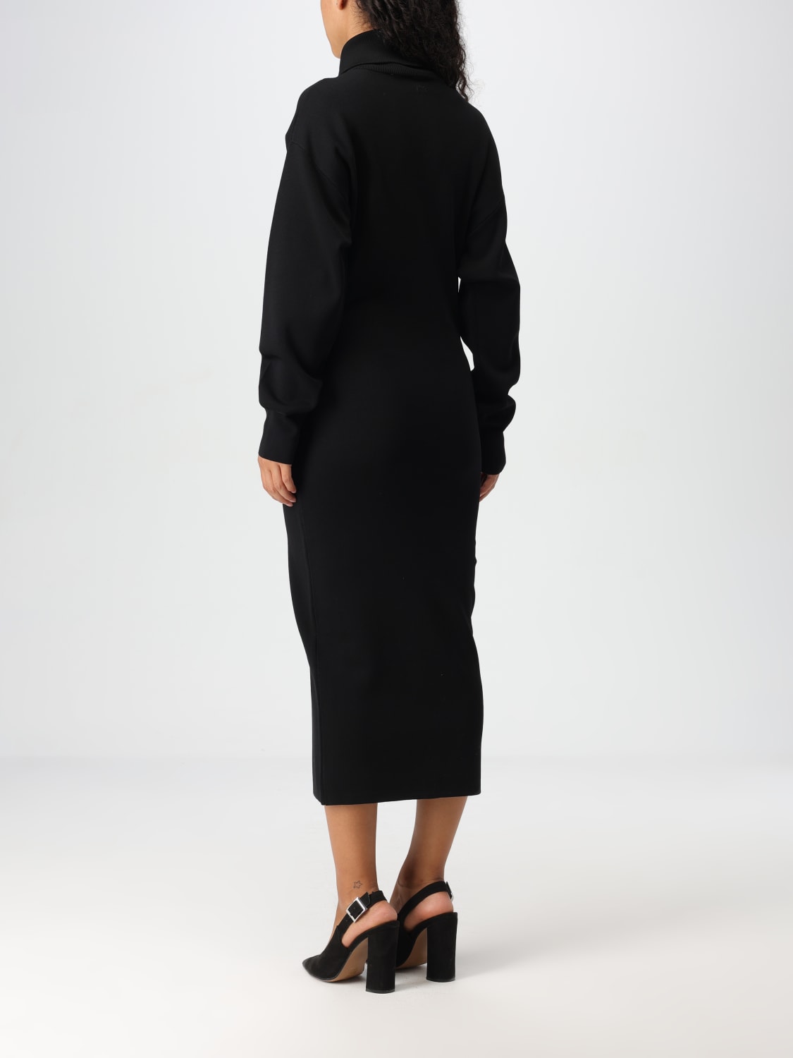 Giglio Abito Midi Levulosio Pinko In Viscosa