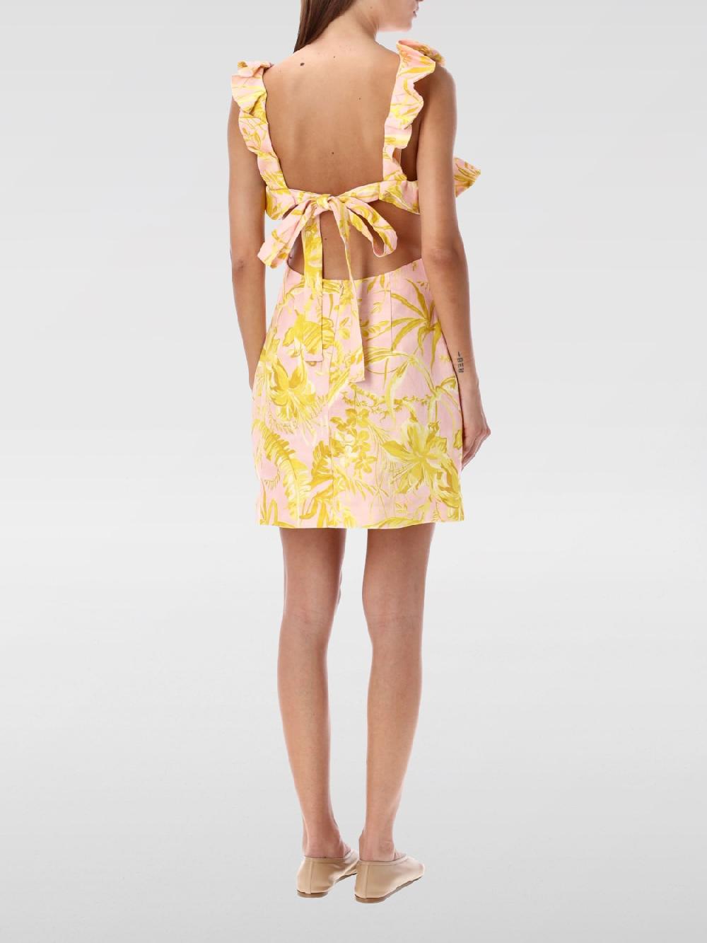 Giglio Abito Mini A Fantasia Floreale Zimmermann