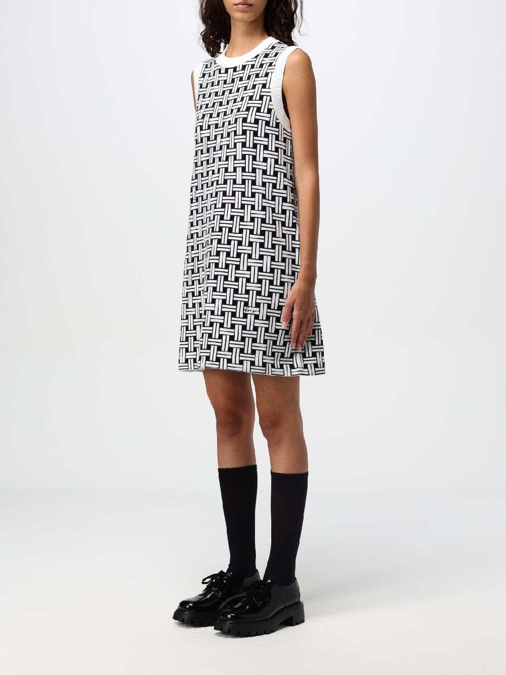 Giglio Abito Mini Kenzo In Cotone E Lana