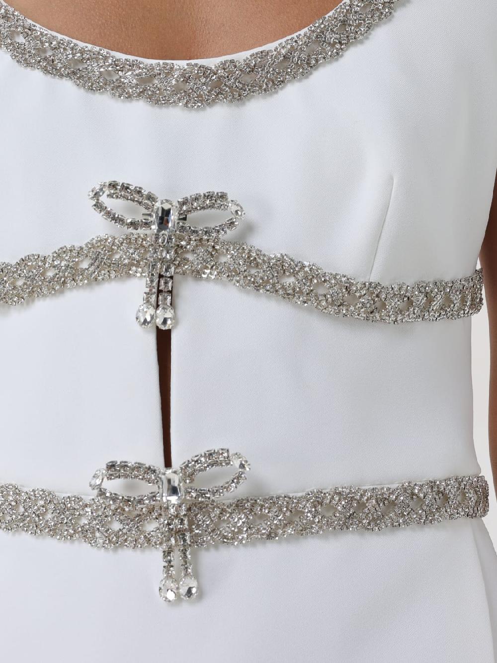 Giglio Abito Mini Self-Portrait Con Fiocchi