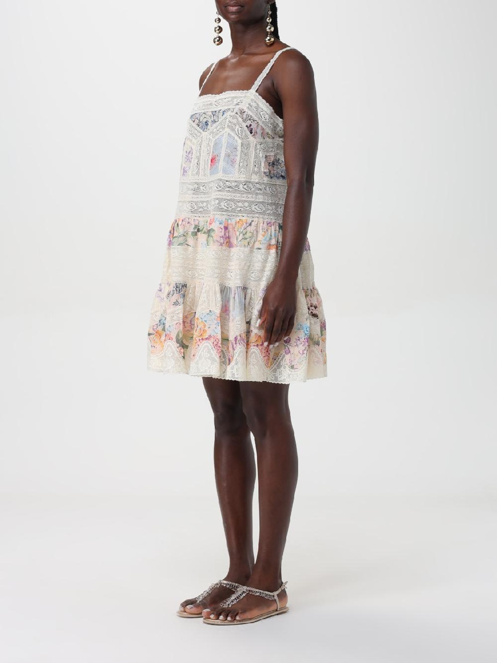 Giglio Abito Mini Zimmermann Ricamato