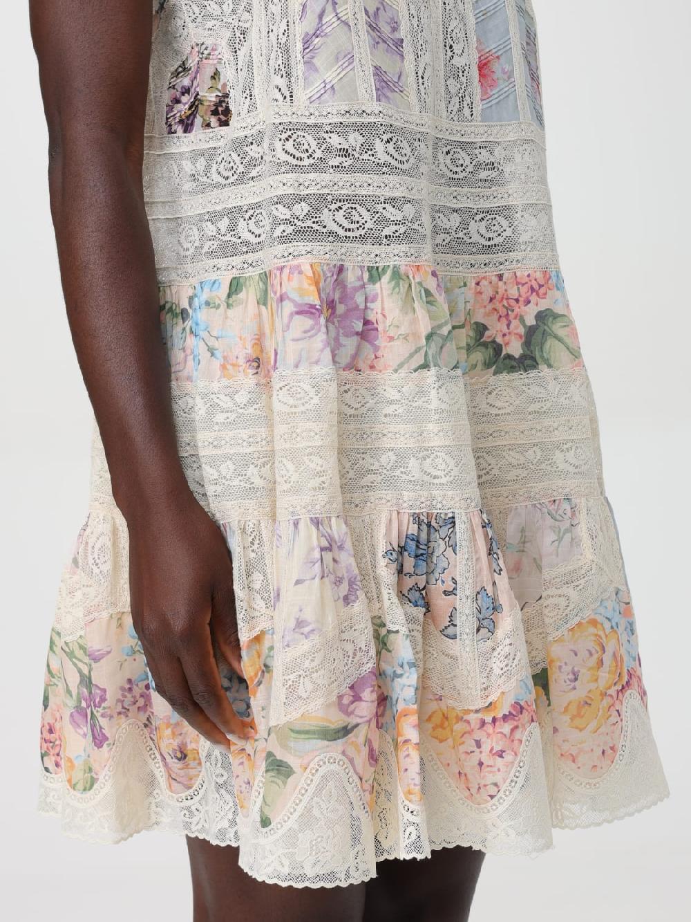 Giglio Abito Mini Zimmermann Ricamato