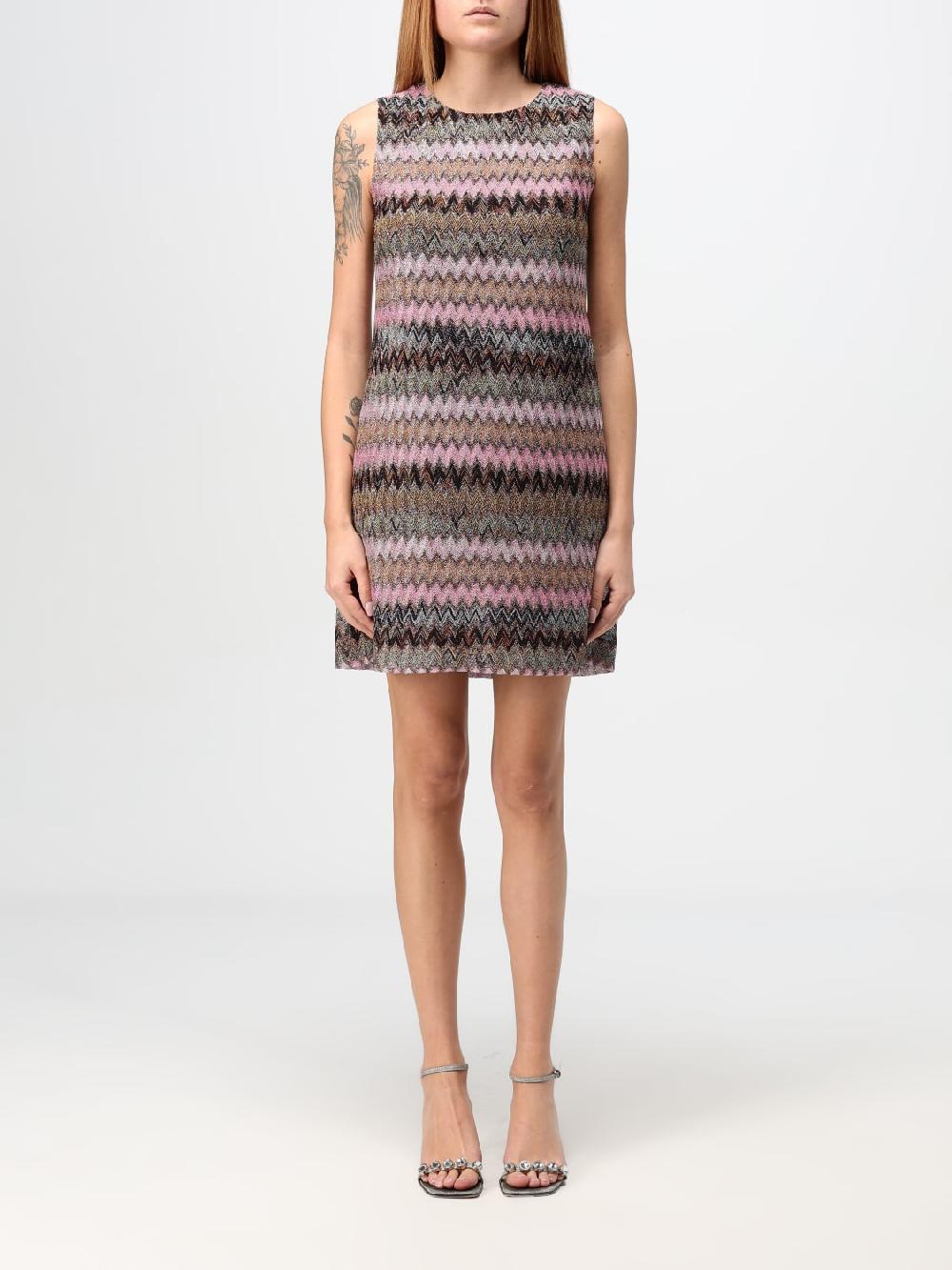 Giglio Abito Missoni in viscosa metallizzata