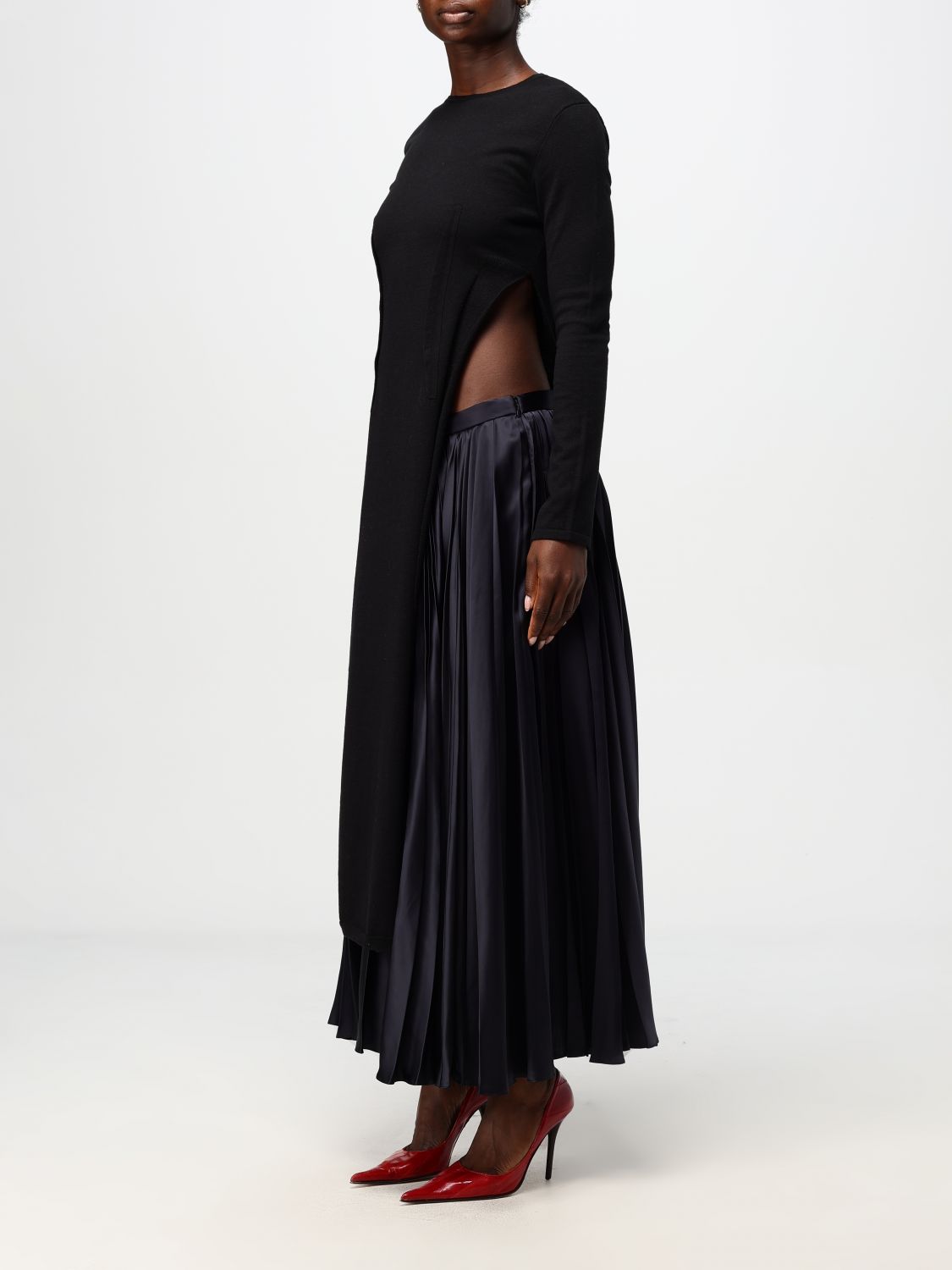 Giglio Abito MM6 Maison Margiela In Cotone E Lana