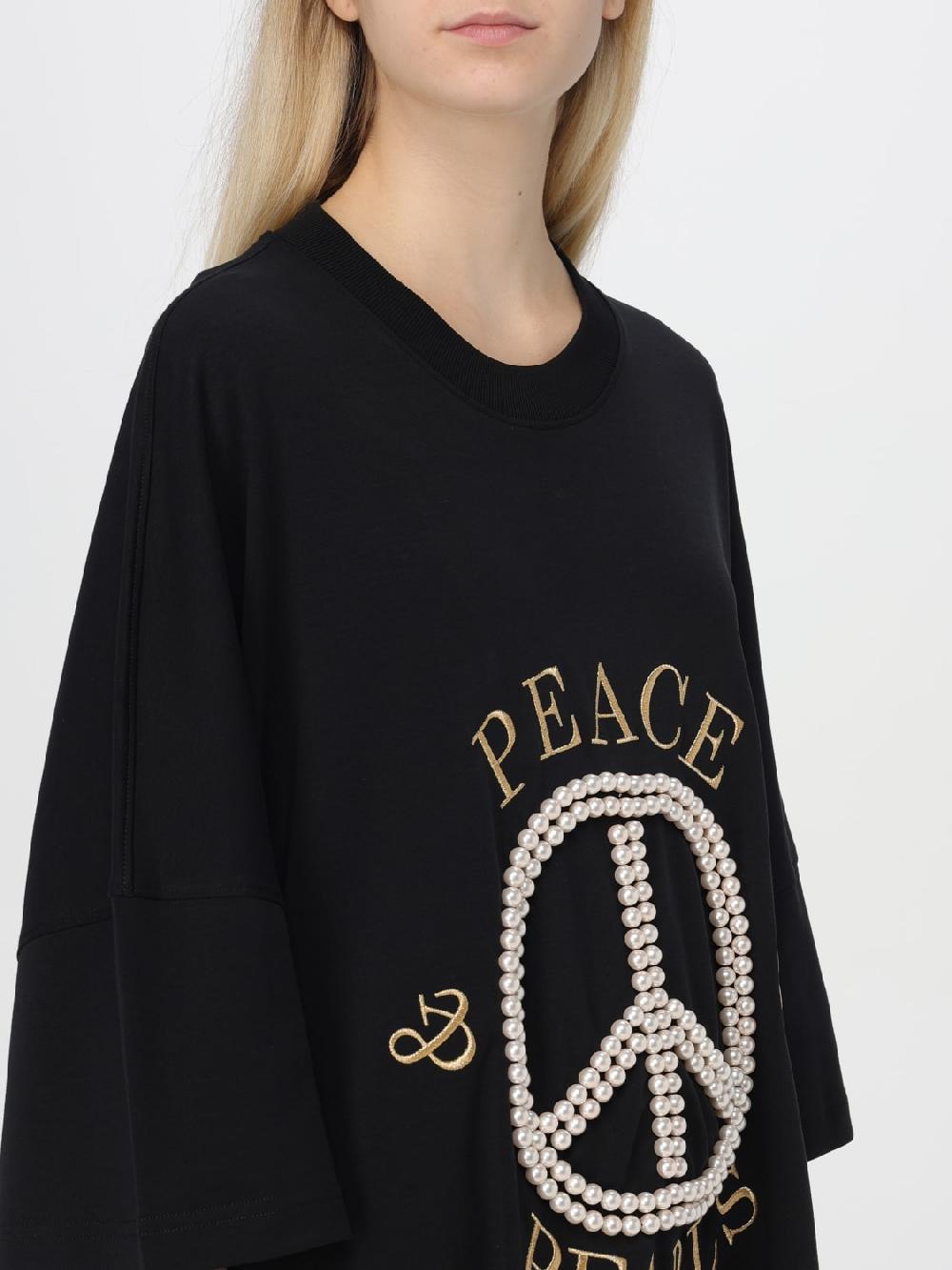 Giglio Abito Moschino Couture In Cotone