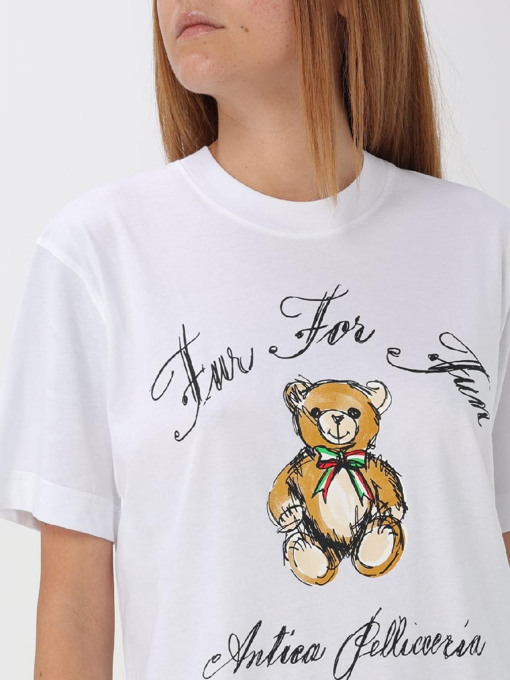 Giglio Abito Moschino Couture In Cotone Con Logo