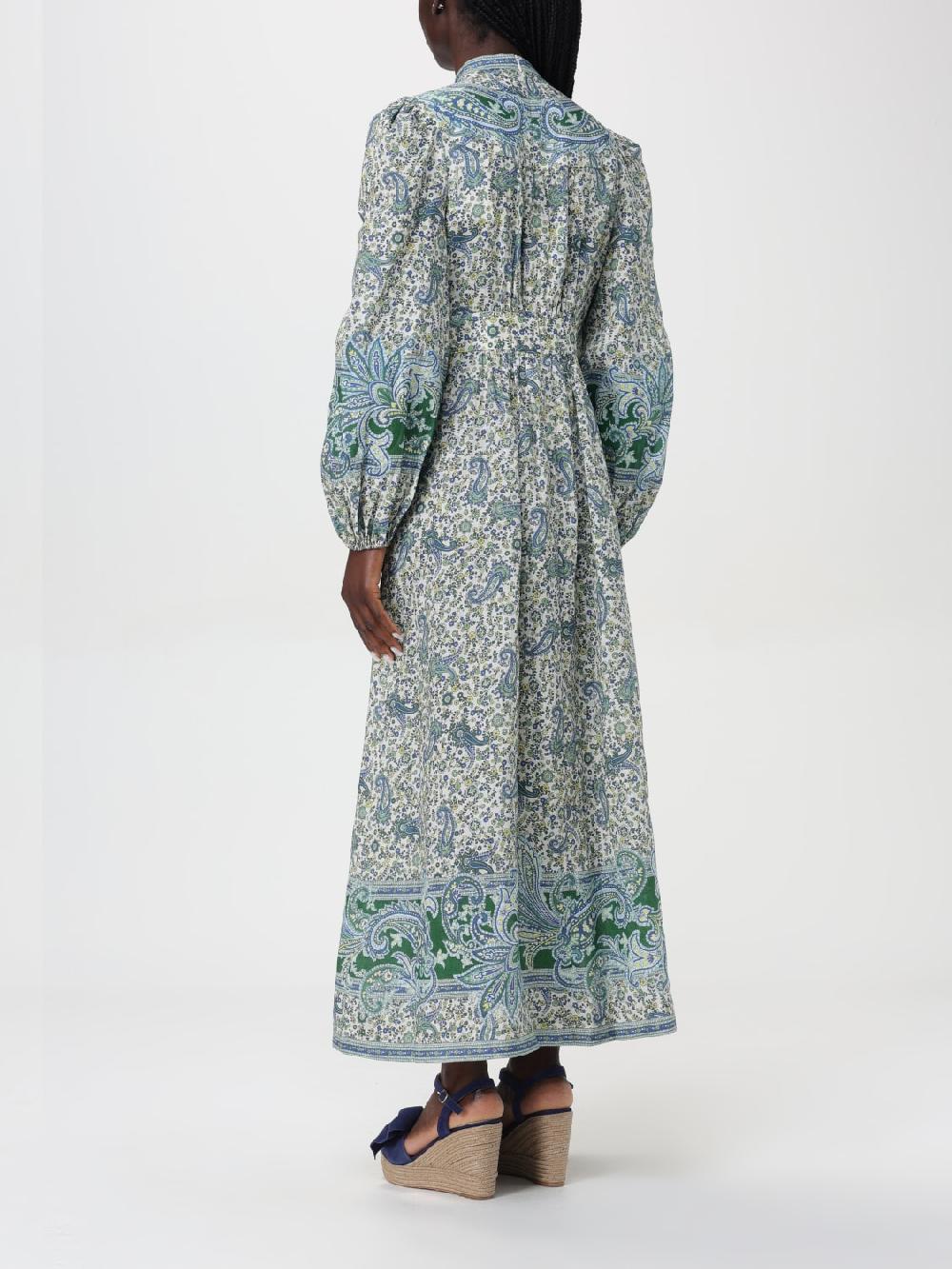 Giglio Abito Ottie Lungo A Fiori Zimmermann