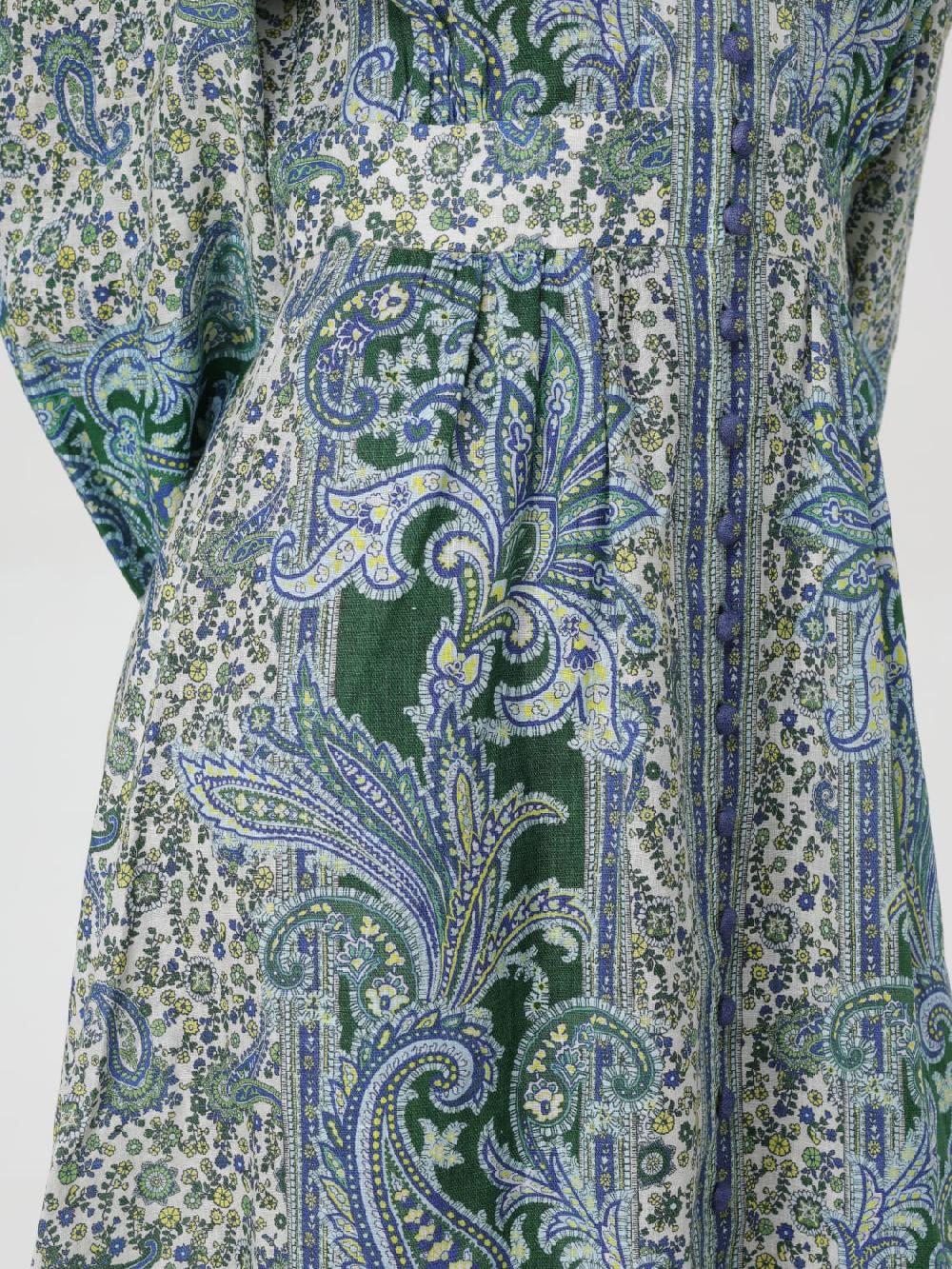 Giglio Abito Ottie Lungo A Fiori Zimmermann