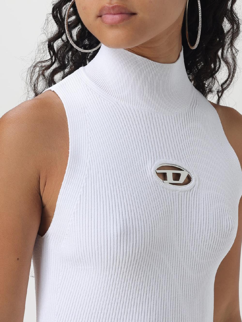 Giglio Abito Oval D Diesel In Viscosa Stretch