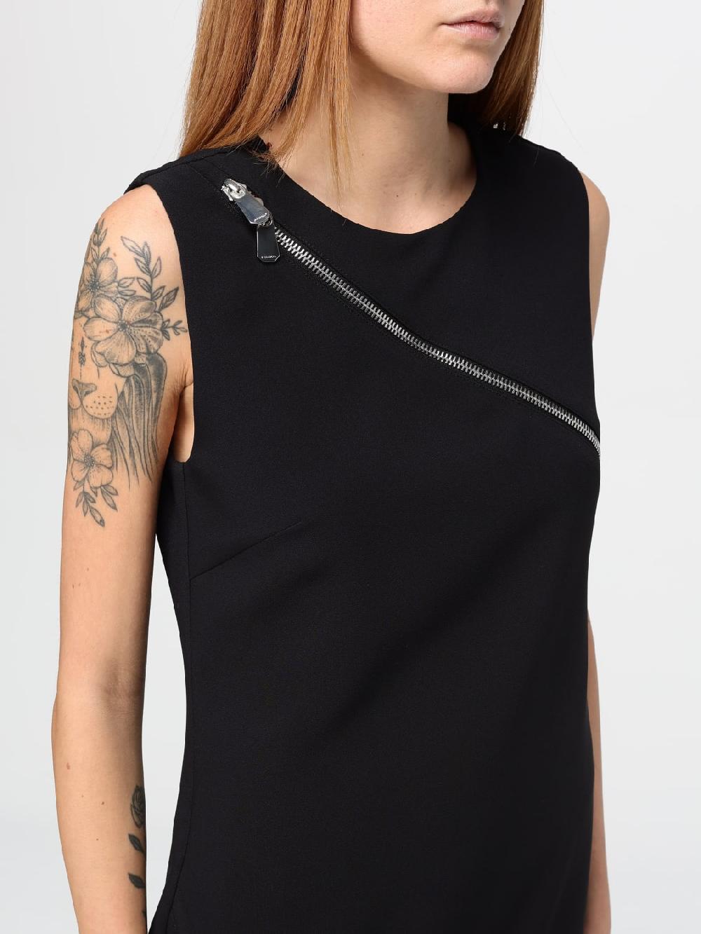 Giglio Abito Pinko In Tessuto Stretch Con Zip