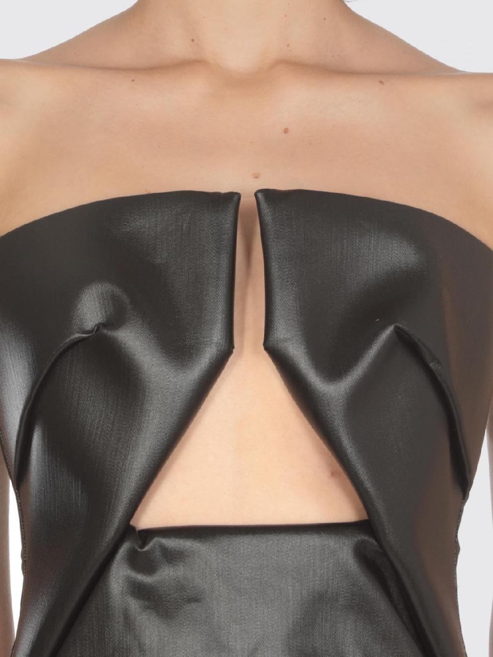 Giglio Abito Rick Owens In Pelle Sintetica