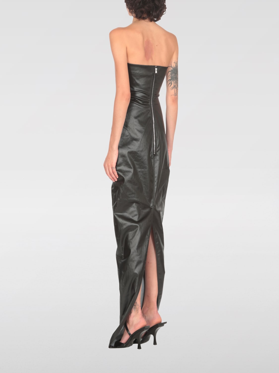 Giglio Abito Rick Owens In Pelle Sintetica